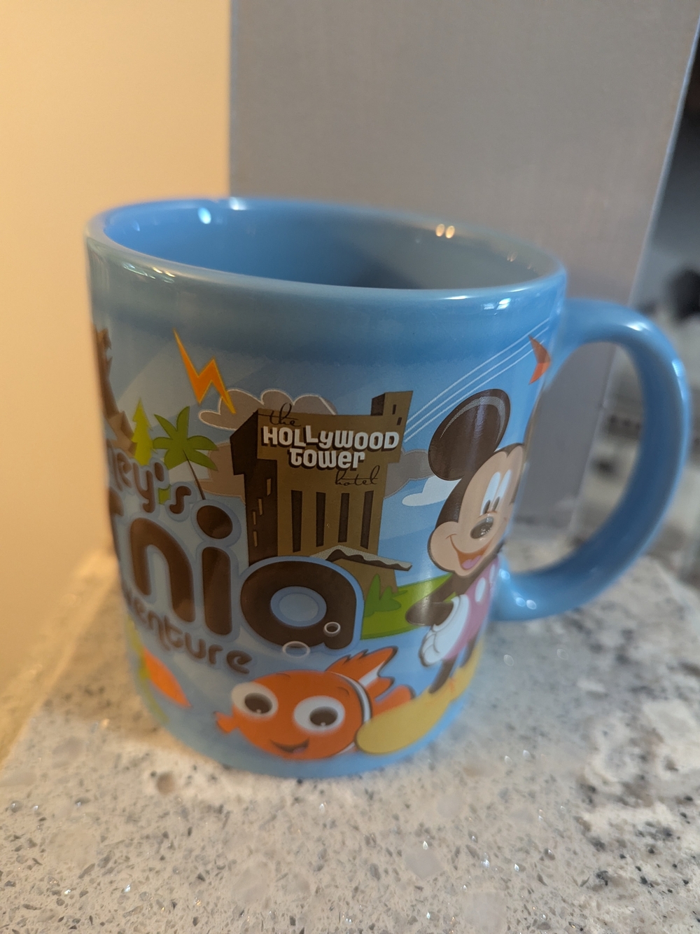 Disney California Adventure Mug Disneyland Resort 3D Embossed 18 oz Muppets